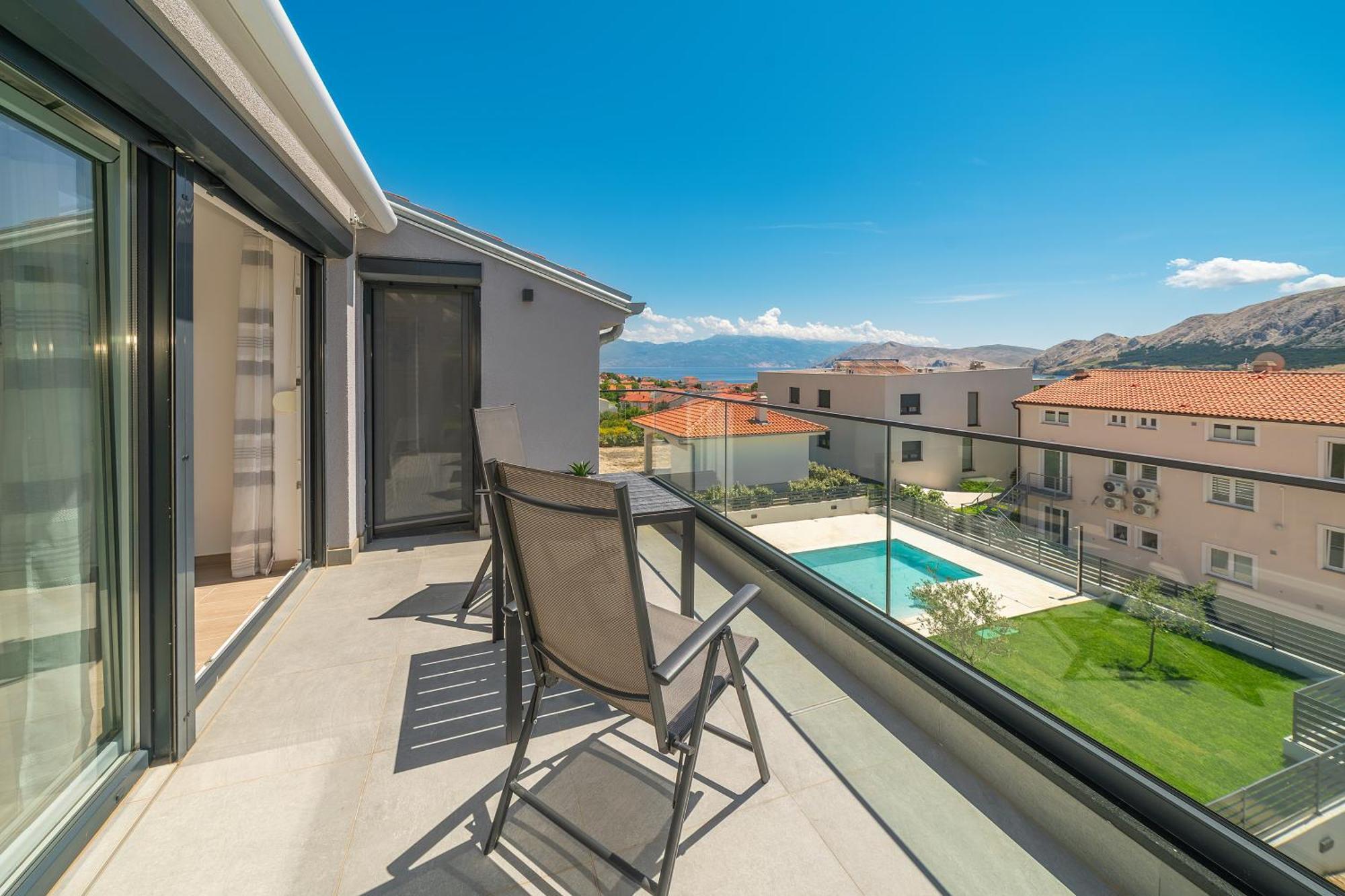 Poolside Apartments Anabella Baska  Exterior photo