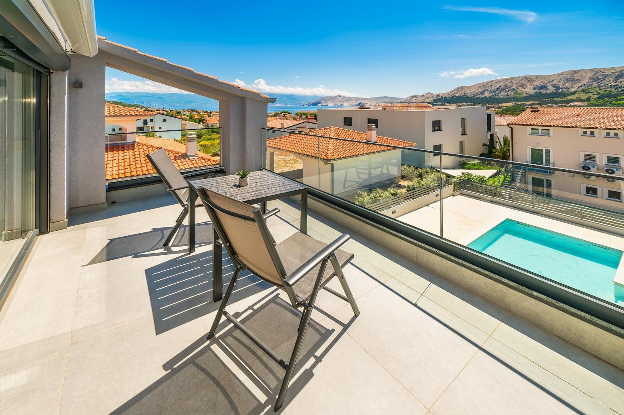 Poolside Apartments Anabella Baska  Exterior photo